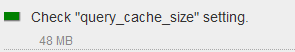 File:Green check query cache size setting.png